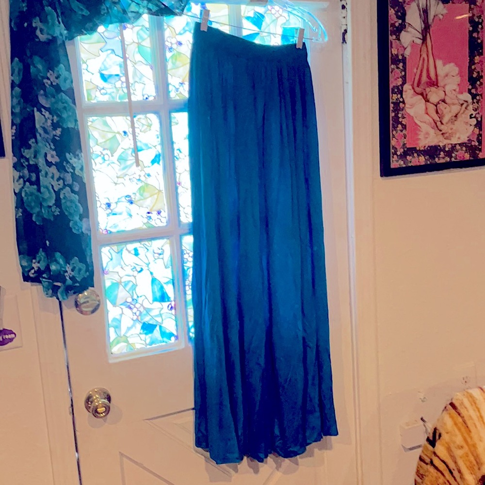 Vintage Cerulean Corky Craig Maxi Skirt Size 0